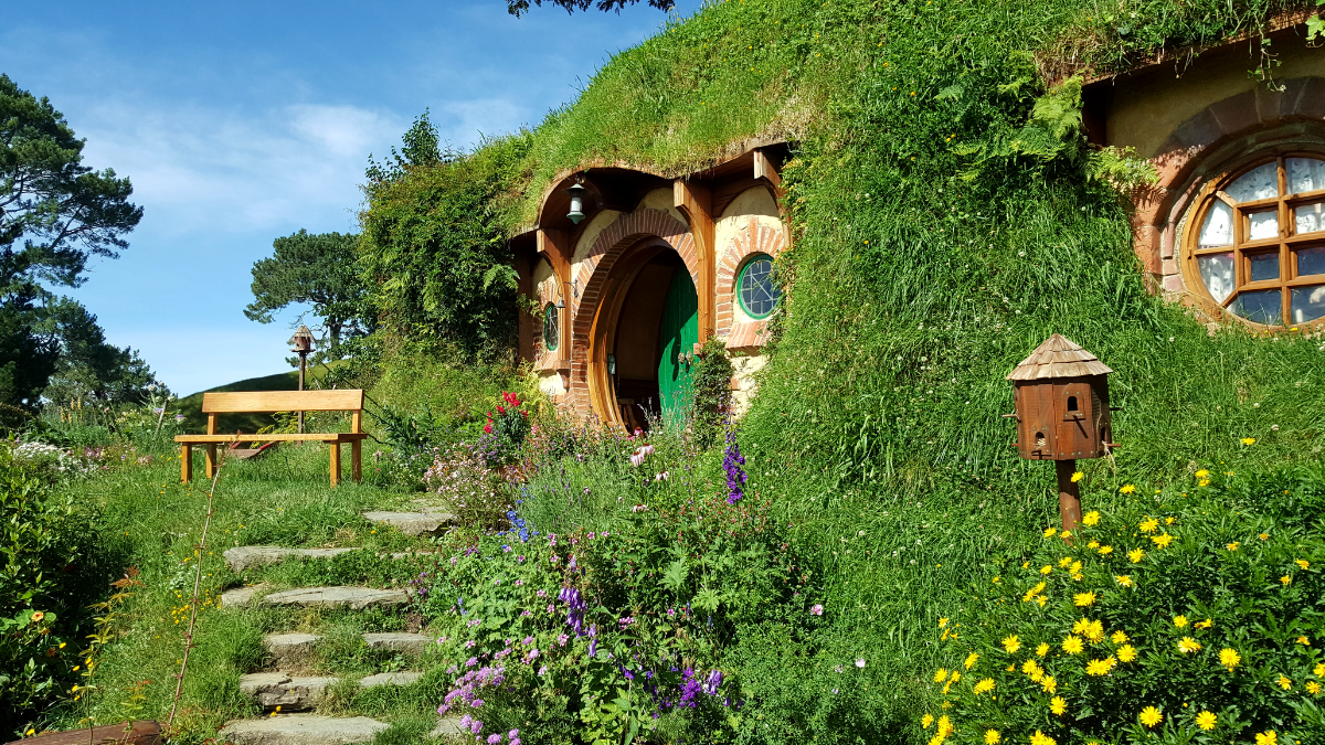 Hobbit home in New Zealand